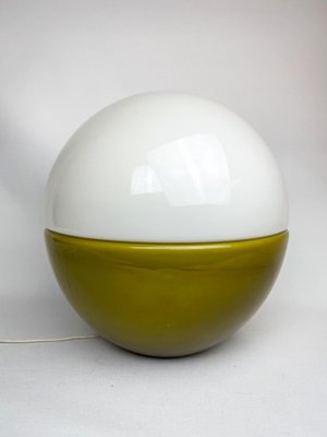 Scandinavian Modern Glass Table Lamp from Bergboms, 1970s-UYK-842935