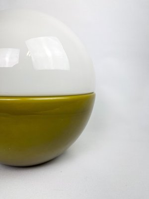 Scandinavian Modern Glass Table Lamp from Bergboms, 1970s-UYK-842935