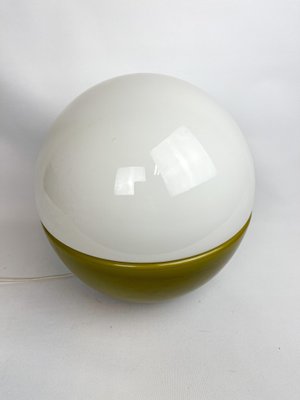 Scandinavian Modern Glass Table Lamp from Bergboms, 1970s-UYK-842935