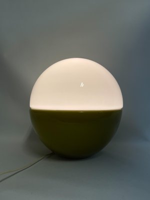 Scandinavian Modern Glass Table Lamp from Bergboms, 1970s-UYK-842935