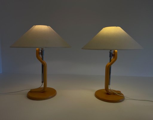 Scandinavian Modern Grevie Table Lamps by Lars Bessfel for Ateljé Lyktan, 1980s, Set of 2-UYK-882908