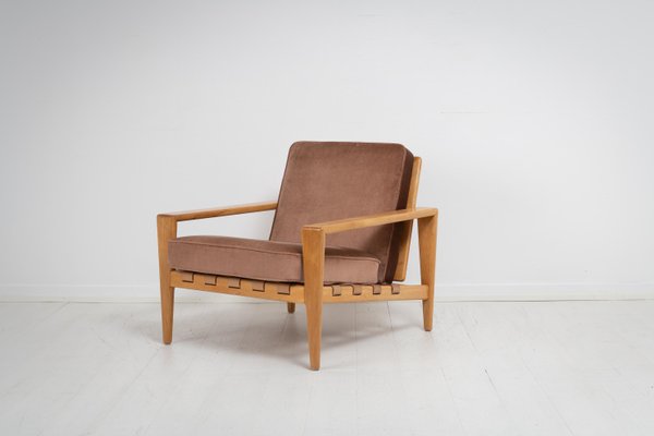 Scandinavian Modern Light Oak Bodö Armchair by Svante Skogh-MJF-1217584