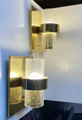 Scandinavian Modern Maritime Brass Sconces by Jonas Hidle for Høvik Verk, 1970s, Set of 2-LCR-1772727