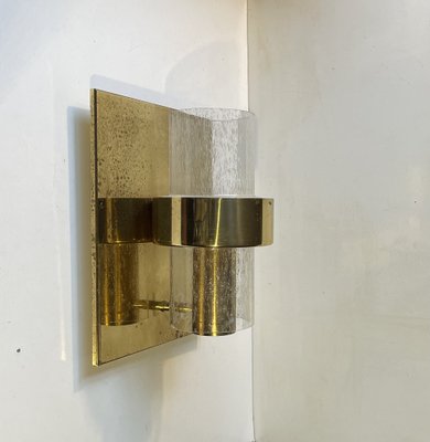 Scandinavian Modern Maritime Brass Sconces by Jonas Hidle for Høvik Verk, 1970s, Set of 2-LCR-1772727