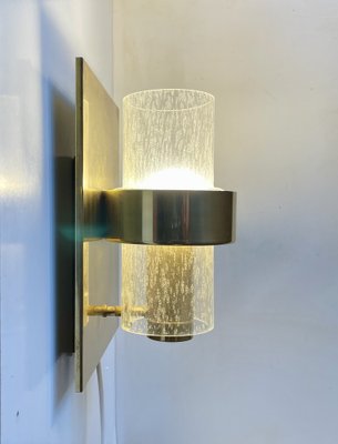 Scandinavian Modern Maritime Brass Sconces by Jonas Hidle for Høvik Verk, 1970s, Set of 2-LCR-1772721