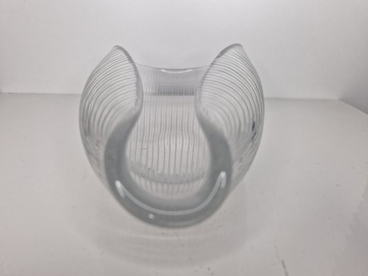 Scandinavian Modern Model 3342 Art Glass Bowl by Tapio Wirkkala for Iittala, 1950s-CTM-1837690