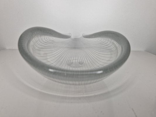 Scandinavian Modern Model 3342 Art Glass Bowl by Tapio Wirkkala for Iittala, 1950s-CTM-1837690