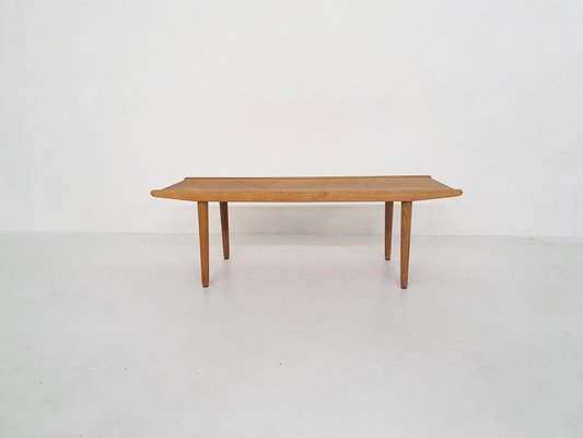 Scandinavian Modern Oak Coffee Table from Frem Rojle, Denmark, 1960s-ZO-973439