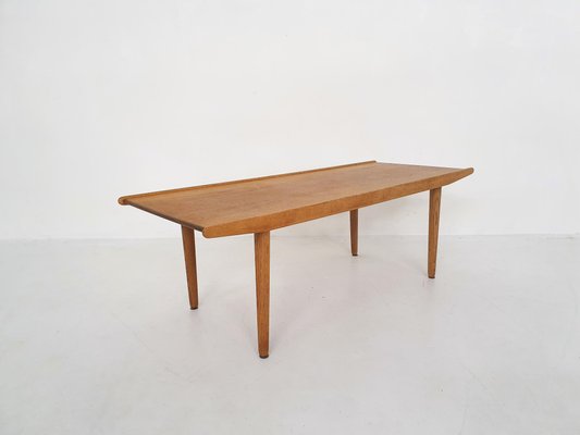 Scandinavian Modern Oak Coffee Table from Frem Rojle, Denmark, 1960s-ZO-973439