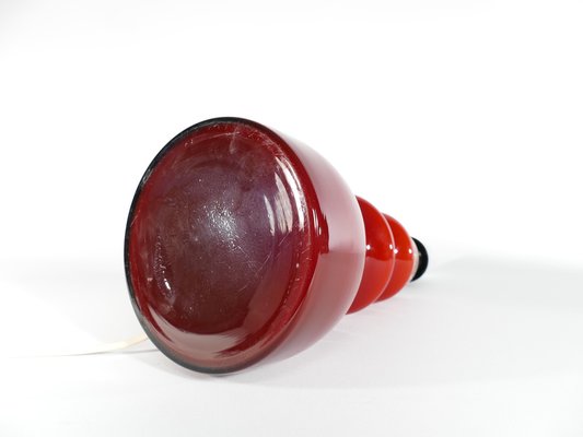 Scandinavian Modern Oxblood Red Table Lamp by Gert Nyström for Hyllinge, 1960s-RUK-1758068