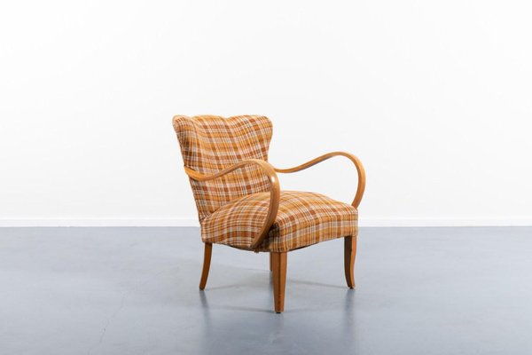 Scandinavian Modern Sculptural Armchair, 1950s-KMC-1418493