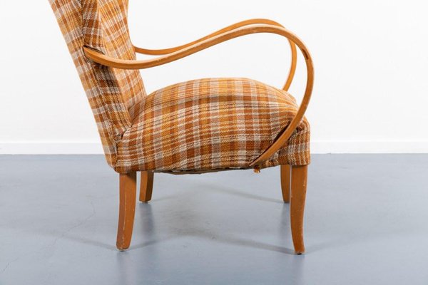 Scandinavian Modern Sculptural Armchair, 1950s-KMC-1418493