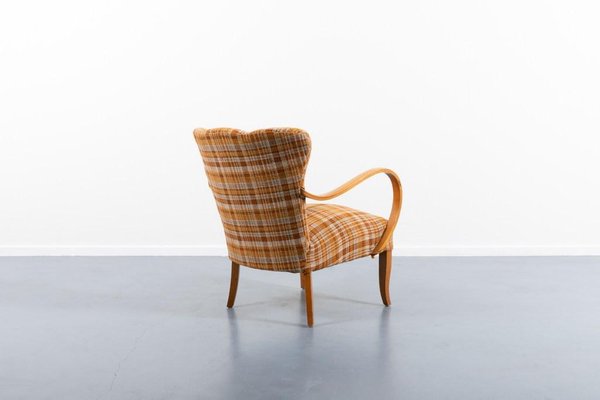 Scandinavian Modern Sculptural Armchair, 1950s-KMC-1418493