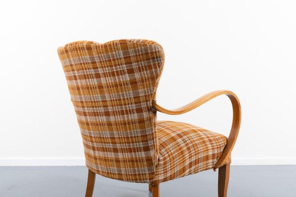 Scandinavian Modern Sculptural Armchair, 1950s-KMC-1418493