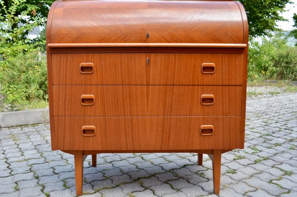 Scandinavian Modern Secretary Desk in Teak from Svegards Markaryd-UF-1315532