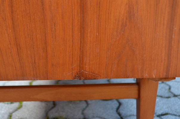 Scandinavian Modern Secretary Desk in Teak from Svegards Markaryd-UF-1315532