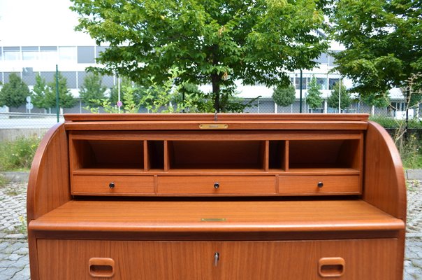 Scandinavian Modern Secretary Desk in Teak from Svegards Markaryd-UF-1315532