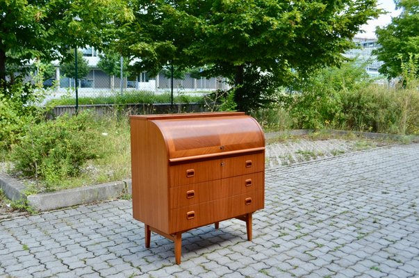 Scandinavian Modern Secretary Desk in Teak from Svegards Markaryd-UF-1315532