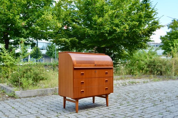 Scandinavian Modern Secretary Desk in Teak from Svegards Markaryd-UF-1315532