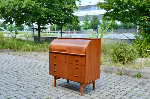 Scandinavian Modern Secretary Desk in Teak from Svegards Markaryd-UF-1315532