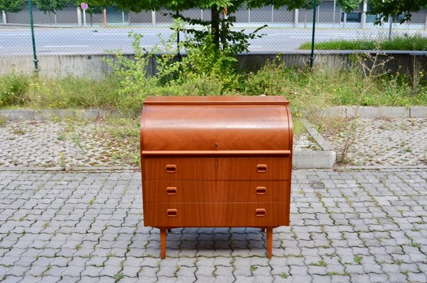 Scandinavian Modern Secretary Desk in Teak from Svegards Markaryd-UF-1315532