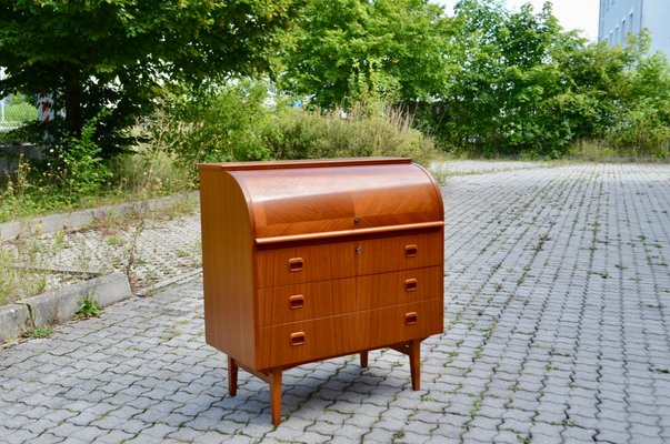 Scandinavian Modern Secretary Desk in Teak from Svegards Markaryd-UF-1315532