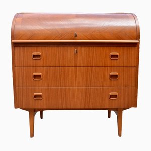 Scandinavian Modern Secretary Desk in Teak from Svegards Markaryd-UF-1315532