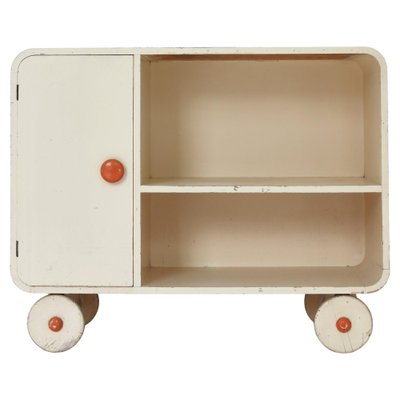 Scandinavian Modern Sideboard or Cabinet on Wheels, 1930s-WRF-1578918