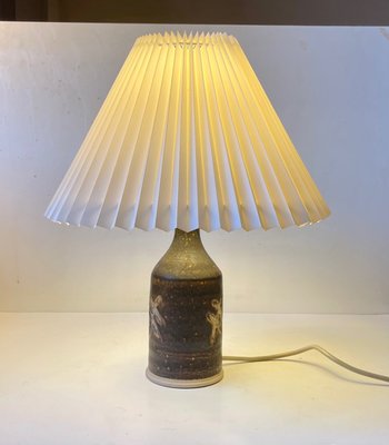 Scandinavian Modern Stoneware Table Lamp by Per Engstrom, 1970s-LCR-1090157