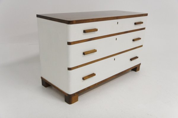 Scandinavian Modern Swedish Birch Chest of Drawers, Sweden, 1940s-GEK-2035544