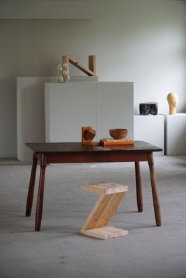 Scandinavian Modern Table in Beech with Club Legs by Arnold Madsen, 1940s-MXF-1437398