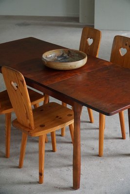 Scandinavian Modern Table in Beech with Club Legs by Arnold Madsen, 1940s-MXF-1437398