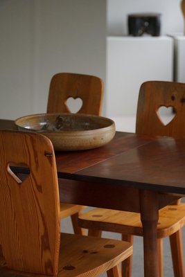 Scandinavian Modern Table in Beech with Club Legs by Arnold Madsen, 1940s-MXF-1437398