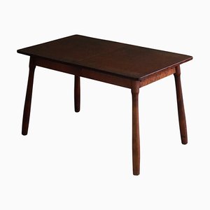 Scandinavian Modern Table in Beech with Club Legs by Arnold Madsen, 1940s-MXF-1437398