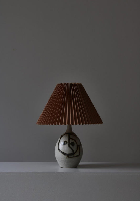 Scandinavian Modern Table Lamp from AP Stoneware, Bornholm, Denmark, 1970s