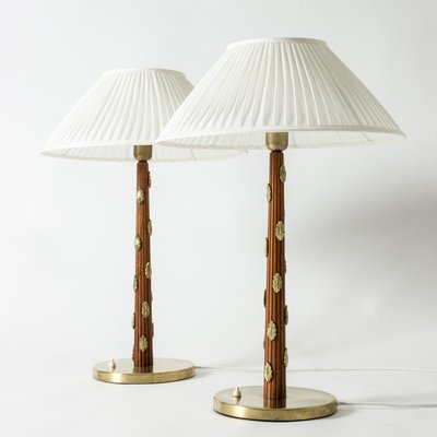 Scandinavian Modern Table Lamps by Hans Bergström, 1930s, Set of 2-NL-1728536