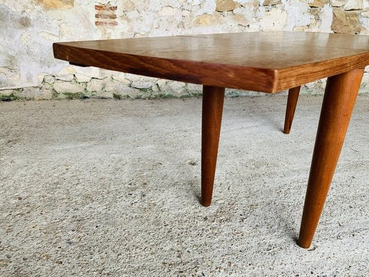 Scandinavian Modern Teak Boomerang Drop-Leaf Coffee Table from Samcom, 1960s-OJT-1021518