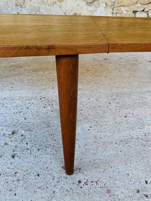 Scandinavian Modern Teak Boomerang Drop-Leaf Coffee Table from Samcom, 1960s-OJT-1021518