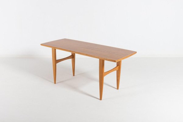 Scandinavian Modern Teak Coffee Table, Sweden, 1960s-KMC-1139402