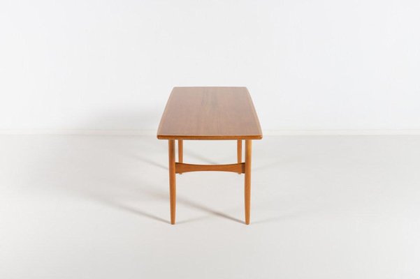 Scandinavian Modern Teak Coffee Table, Sweden, 1960s-KMC-1139402