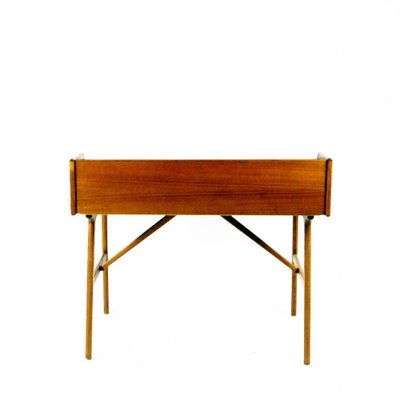 Scandinavian Modern Teak Desk attributed to Arne Wahl Iversen for Vinde Mobler, 1960s-MH-1781001