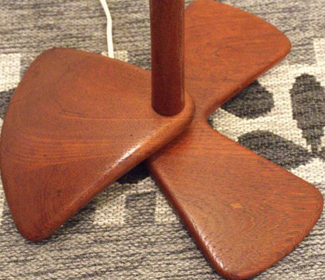 Scandinavian Modern Teak Floor Lamp-UDU-1706101