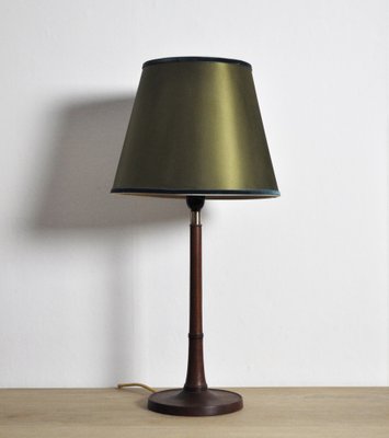 Scandinavian Modern Teak Table Lamp by Le Klint, 1950s-HPQ-1219685