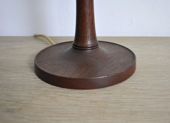 Scandinavian Modern Teak Table Lamp by Le Klint, 1950s-HPQ-1219685