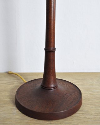 Scandinavian Modern Teak Table Lamp by Le Klint, 1950s-HPQ-1219685