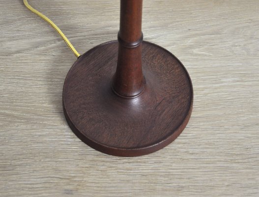 Scandinavian Modern Teak Table Lamp by Le Klint, 1950s-HPQ-1219685