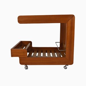 Scandinavian Modern Teak Trolley, 1970s-XNH-564549