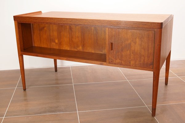 Scandinavian Modern Teak Writing Desk by H. Brockmann Petersen for Poul M. Jessen, 1960s-KIJ-1812595