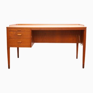 Scandinavian Modern Teak Writing Desk by H. Brockmann Petersen for Poul M. Jessen, 1960s-KIJ-1812595