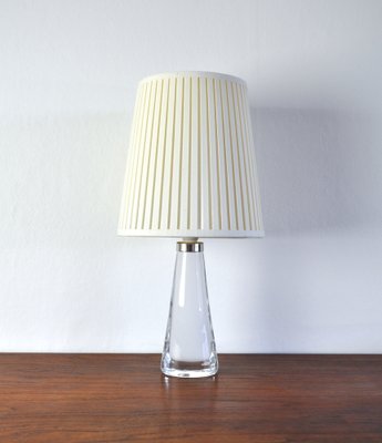 Scandinavian Modern White Glass Table Lamp by Carl Fagerlund for Orrefors-HPQ-1178399